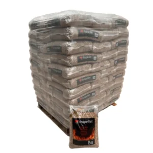 Pellets Arapellet – Palet de 77 sacos de 15 kg (1.155 kg)